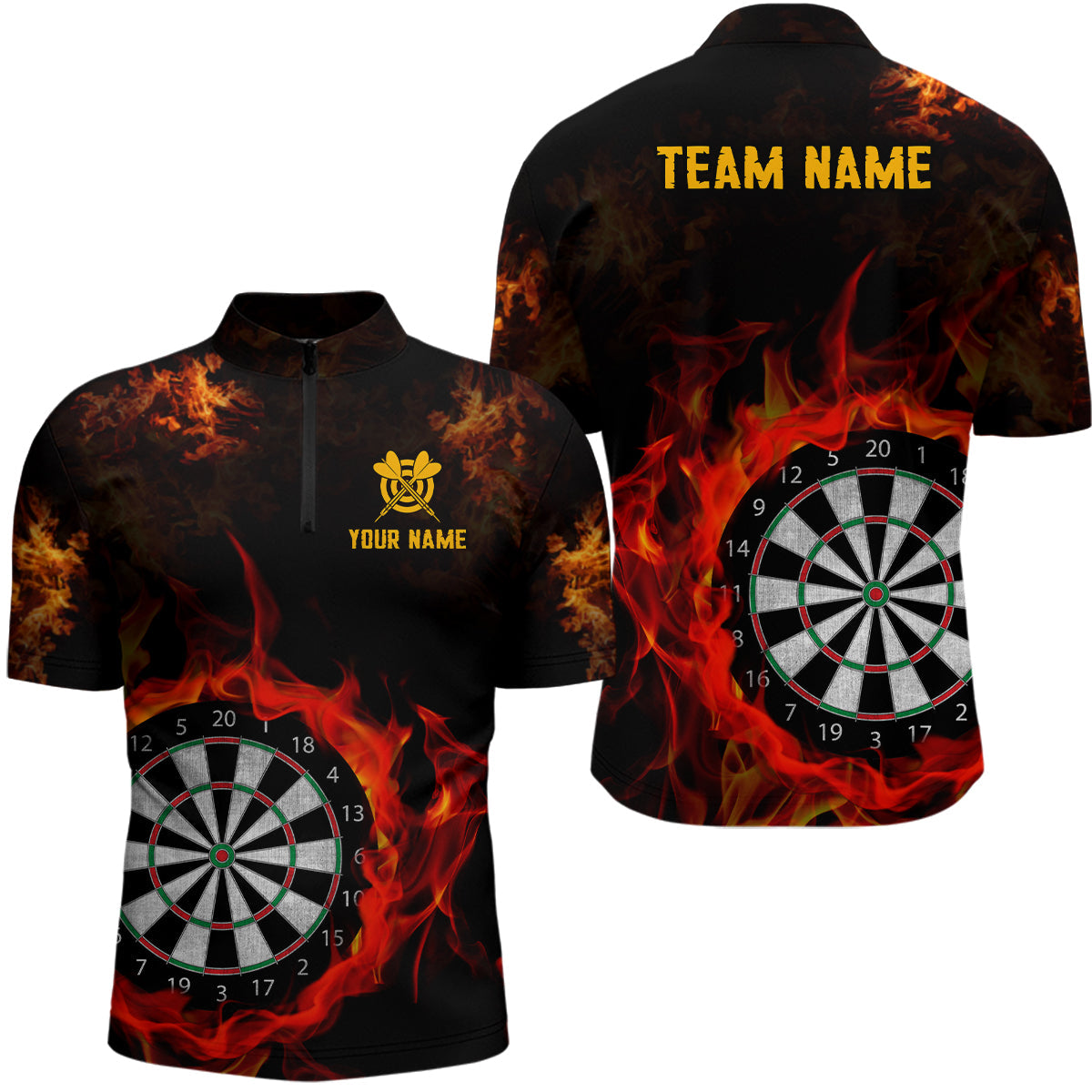 Personalized Fire Flame Dartboard Men Darts Custom Darts For Team Dart