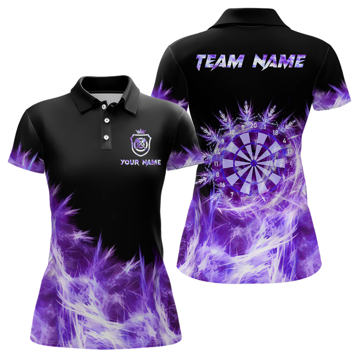 Icy Purple Light Darts and Custom Dart For Team Darts