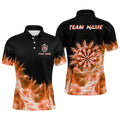 Icy Orange Light Darts and Custom Dart For Team Darts