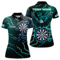 Personalized Thunder Lightning Eagle Turquoise Darts and Dart