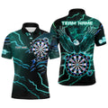 Personalized Thunder Lightning Eagle Turquoise Darts and Dart