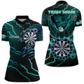 Personalized Thunder Lightning Eagle Turquoise Darts and Dart