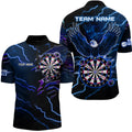 Personalized Thunder Lightning Eagle Blue Darts and Dart Team