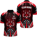 Personalized Tiger 3D Printed Darts Custom Thunder Lightning Red Darts