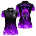 Fire Flame Skull Darts and Custom Scary Darts Team | Purple