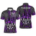 Funny Claw Darts Board Custom Purple Dart, Personalized Darts League Team