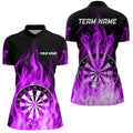 Fire Flame Dartboard 3D Darts and Custom Dart Dart |Purple