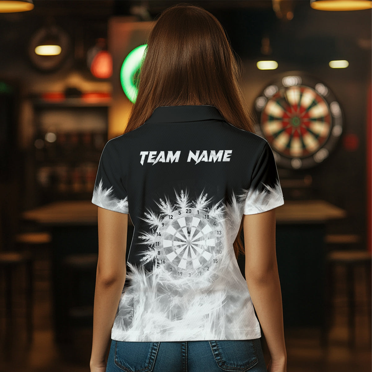 Icy Black White Light Men Darts and Custom Dart For Team Dart