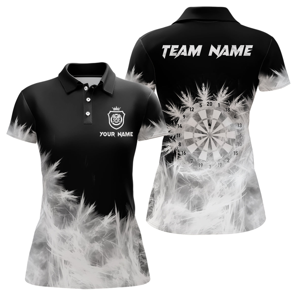 Icy Black White Light Men Darts and Custom Dart For Team Dart