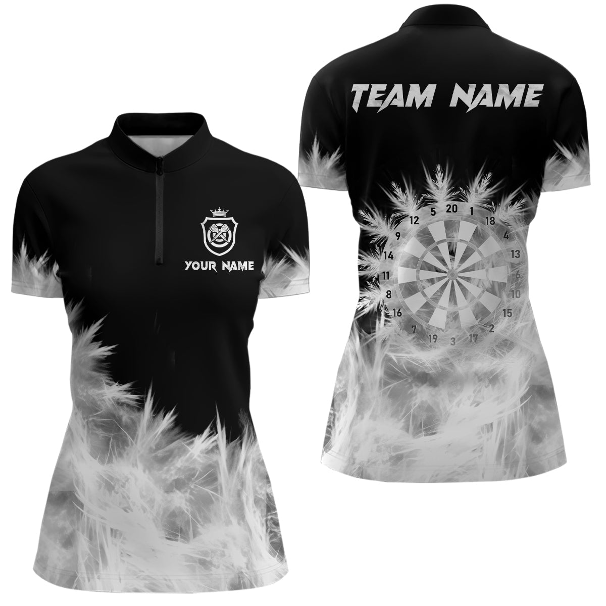 Icy Black White Light Men Darts and Custom Dart For Team Dart