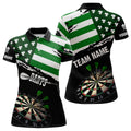 Personalized US Flag St Patrick Day Dart Custom Patriotic Shamrock Darts