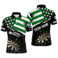 Personalized US Flag St Patrick Day Dart Custom Patriotic Shamrock Darts