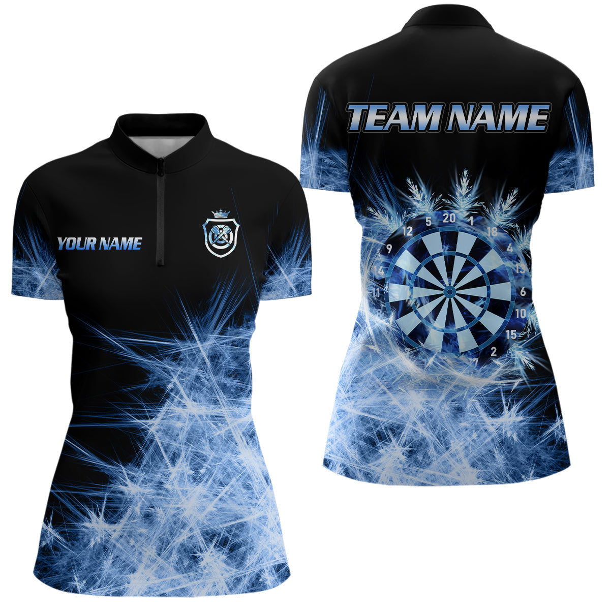 Blue Icy Light Darts and Custom Dart For Team Darts