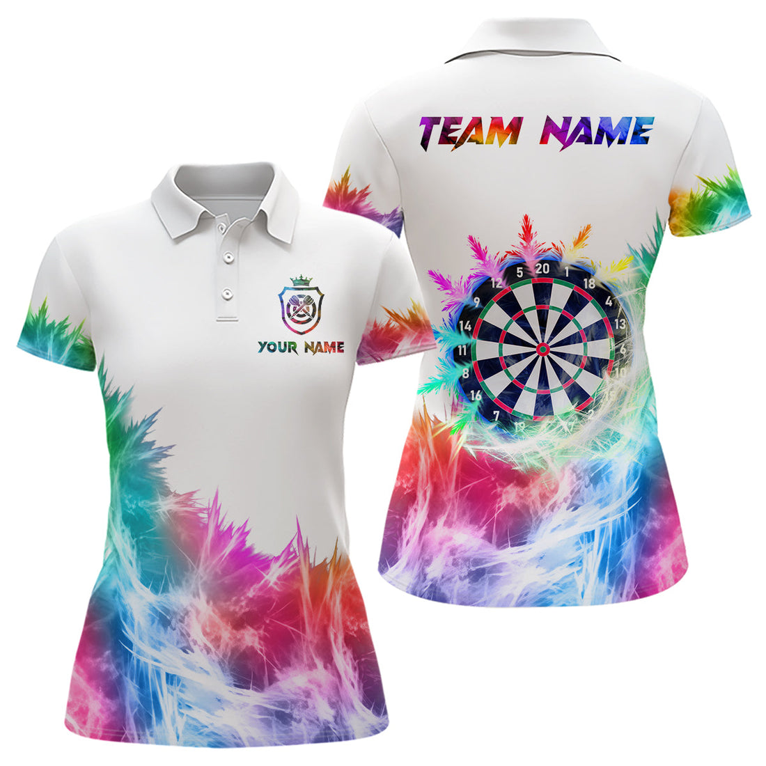 Icy Colorful Light Darts and Custom Dart For Team Darts |White