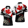 Personalized Grunge Canada Flag Dart Custom Patriotic Canadian Dart