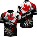 Personalized Grunge Canada Flag Dart Custom Patriotic Canadian Dart
