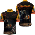 Funny Death Skull Beer Darts and Quarter-Zip Custom Beer And Player Darts