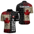 Grunge Vintage Canada Flag Custom Retro Dart, Pride Team Patriotic Dart