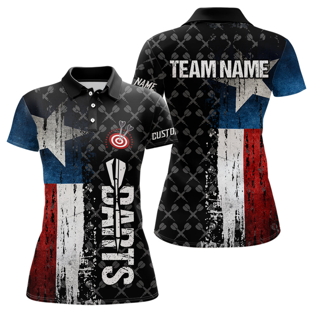 Grunge Vintage Texas Flag Custom Retro Dart, Pride Team Patriotic Dart