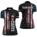 Grunge Vintage American Flag Custom Dart, Pride Team Patriotic Dart
