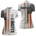 Grunge Retro US Flag Custom Dart Team Dart