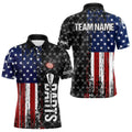 Grunge Retro US Flag Custom Dart Team Dart