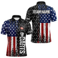 Grunge Retro US Flag Custom Dart Team Dart