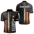 Grunge Vintage American Flag Custom Retro Dart, Pride Team Patriotic Dart