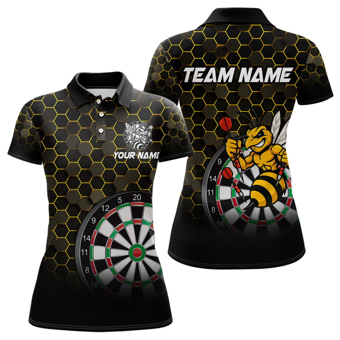 Funny Bee Hexagon Dart Custom Darts Team and