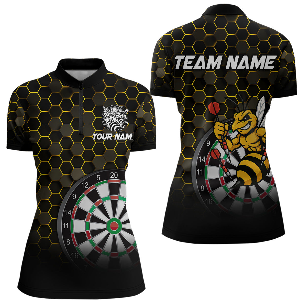 Funny Bee Hexagon Dart Custom Darts Team and