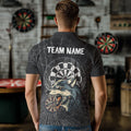 Personalized Wolf Black Darts Boards and, Dart Team NYN0001