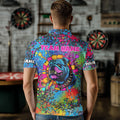 Custom Colorful Bulldog Funny Dart and, Dart NYN0007
