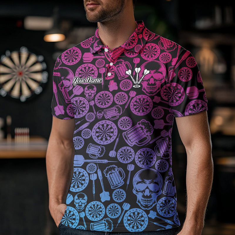 Colorful Gradient Dartboards Funny Dart, Custom Dart NYN0008