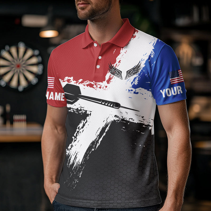 Personalized US Flag Eagle Custom Patriotic Dart, Custom Dart NYN0010