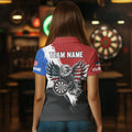 Personalized US Flag Eagle Custom Patriotic Dart, Custom Dart NYN0010