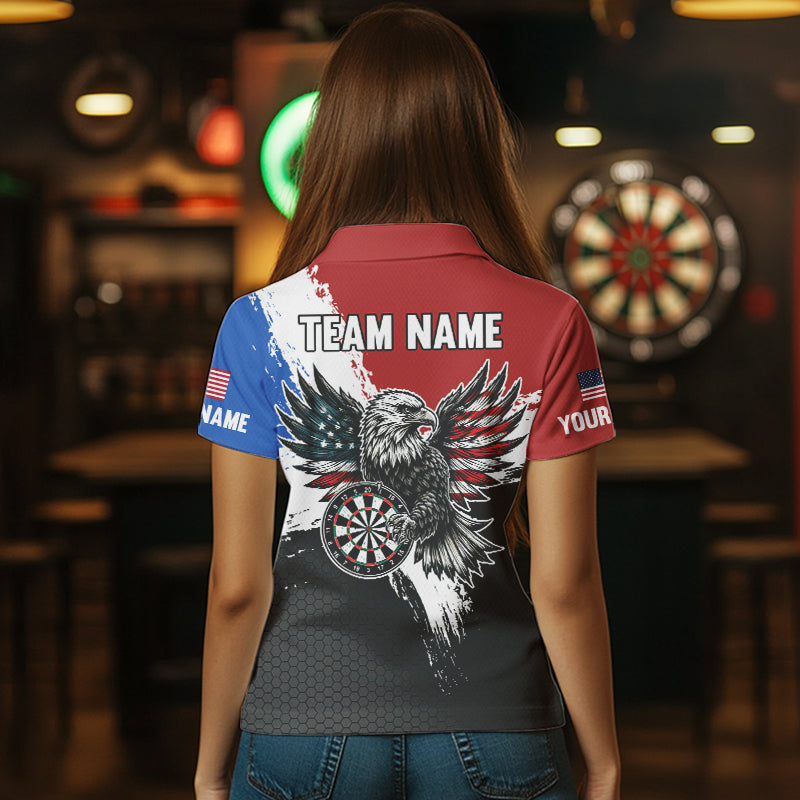 Personalized US Flag Eagle Custom Patriotic Dart, Custom Dart NYN0010