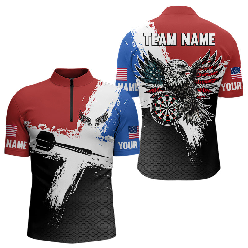 Personalized US Flag Eagle Custom Patriotic Dart, Custom Dart NYN0010