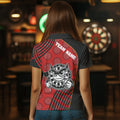 White And Black Dartboards Funny Dart, Custom Dart NYN0015
