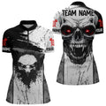 Personalized Eagle And Skull Grunge Style Dart, Dart Team NYN0016