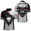 Personalized Eagle And Skull Grunge Style Dart, Dart Team NYN0016