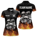 Personalized Fire Flame And Skulls Dart, Custom Dart Team NYN0021