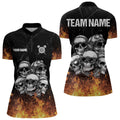 Personalized Fire Flame And Skulls Dart, Custom Dart Team NYN0021