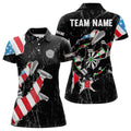 Custom American Flag Grunge Style Dart, Dart Team NYN0025