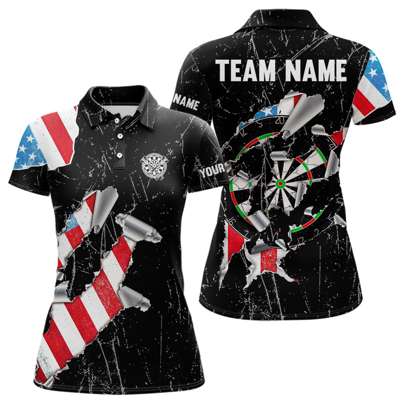 Custom American Flag Grunge Style Dart, Dart Team NYN0025