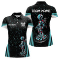 Custom Turquoise Alien And Dartboards Dart, Dart NYN0027