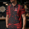 Custom Red Dragron With Dartboards Dart, Dart Team NYN0029