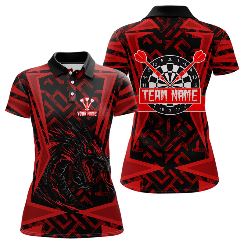 Custom Red Dragron With Dartboards Dart, Dart Team NYN0029