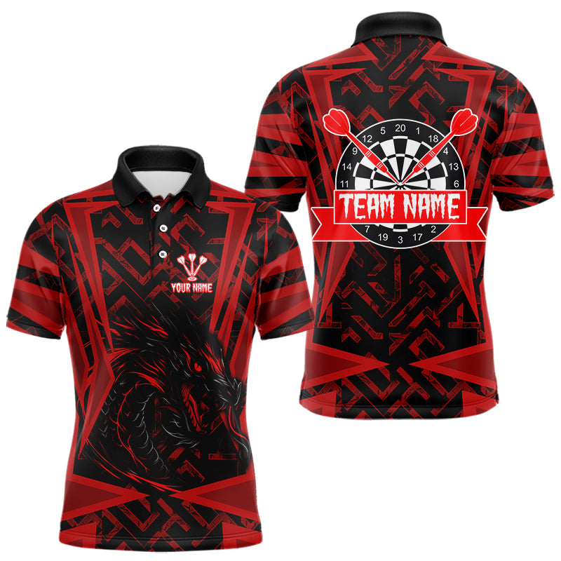 Custom Red Dragron With Dartboards Dart, Dart Team NYN0029