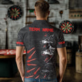 Black And Red Wolfs With Dart Arrows Dart, Custom Dart NYN0032