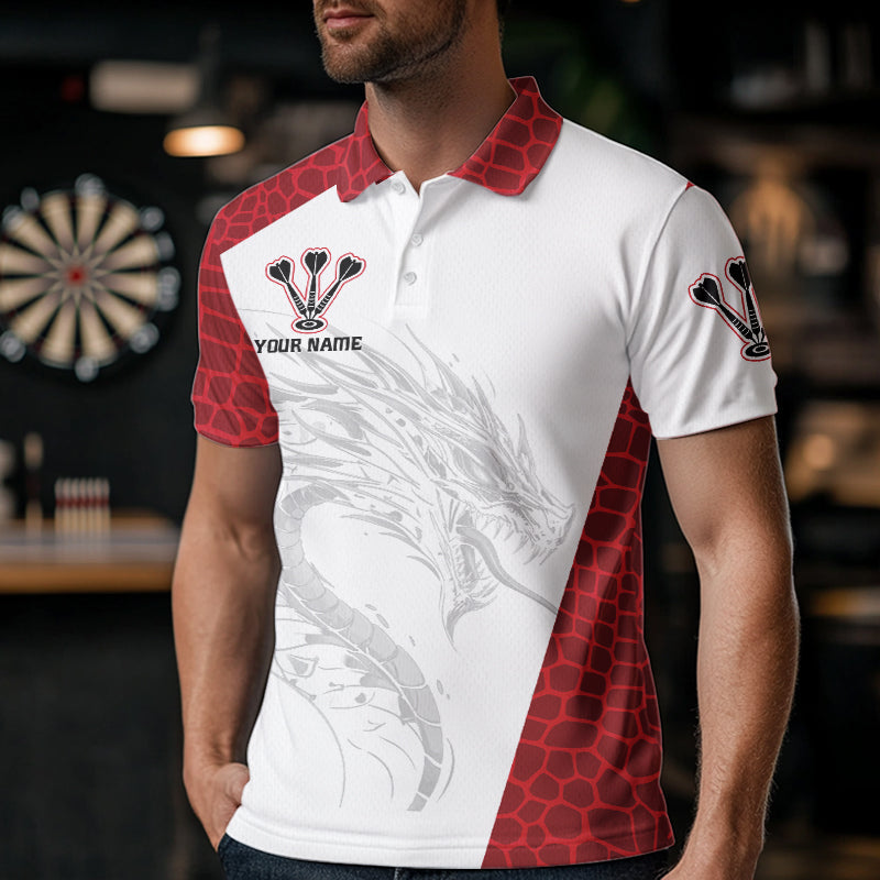 Personalized Black And Red Dartboard With Dragon Dart, Dart NYN0033